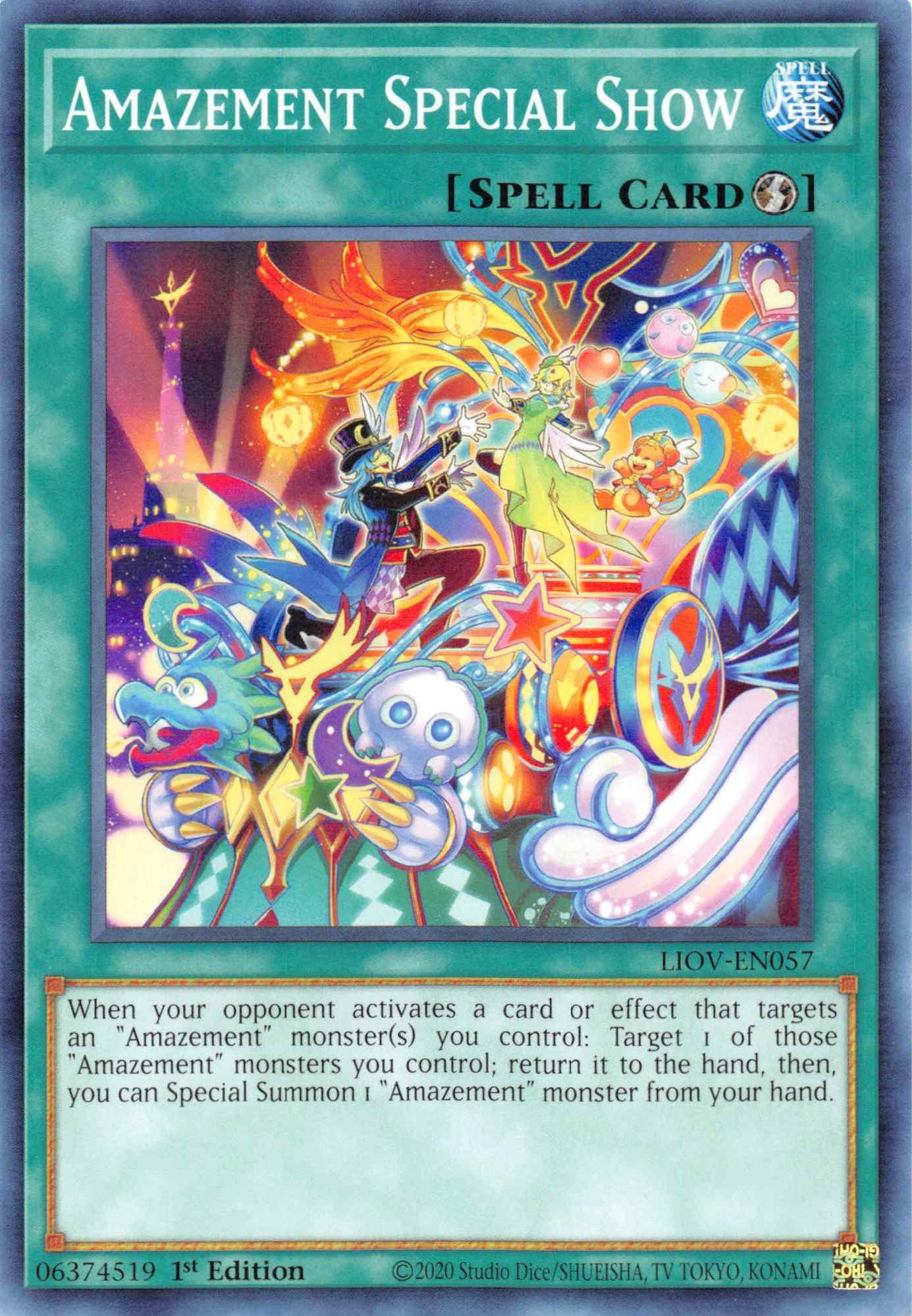 Amazement Special Show [LIOV-EN057] Common - Josh's Cards