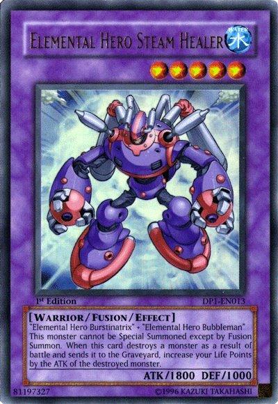 Elemental Hero Steam Healer [DP1-EN013] Ultra Rare - Josh's Cards