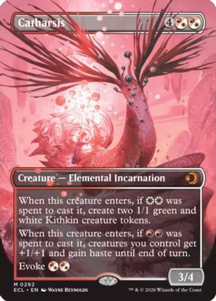 Catharsis (Borderless) (ECL-292) - Lorwyn Eclipsed Foil