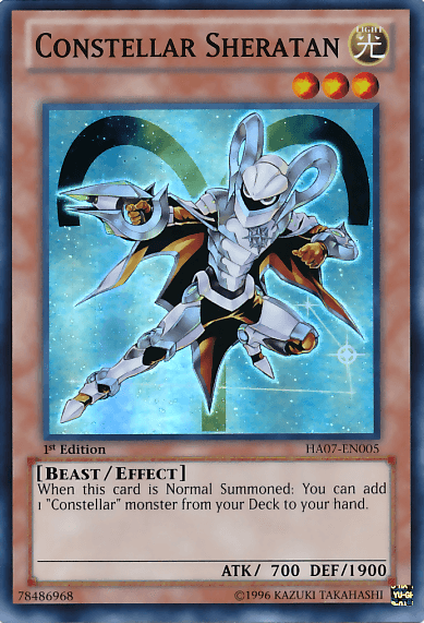 Constellar Sheratan [HA07-EN005] Super Rare - Josh's Cards