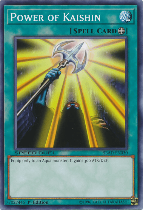 Power of Kaishin [SBAD-EN030] Common - Josh's Cards