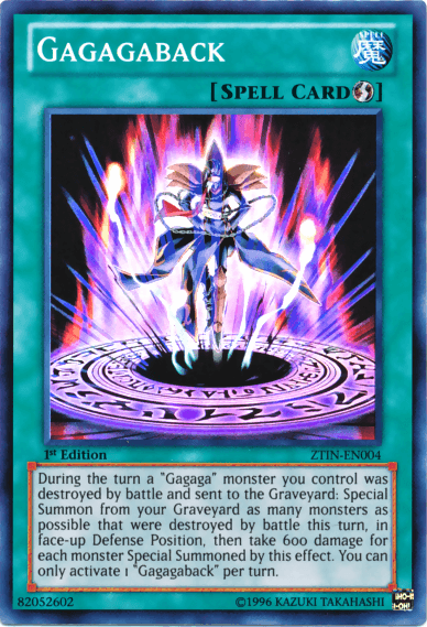 Gagagaback [ZTIN-EN004] Super Rare - Josh's Cards