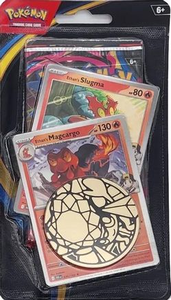 Pokemon: Phantasmal Flames Premium Checklane Blister [Ethan's Magcargo]