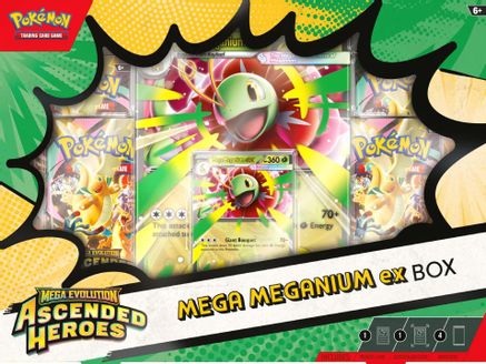 Pokemon: Ascended Heroes Mega Meganium ex Box