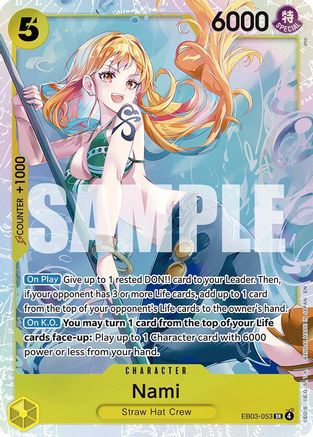 Nami (053) (EB03-053) - Extra Booster: One Piece Heroines Edition Foil