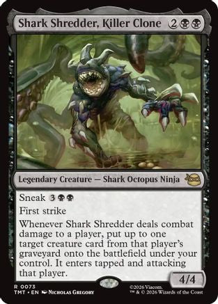 Shark Shredder, Killer Clone (TMT-073) - Teenage Mutant Ninja Turtles Foil