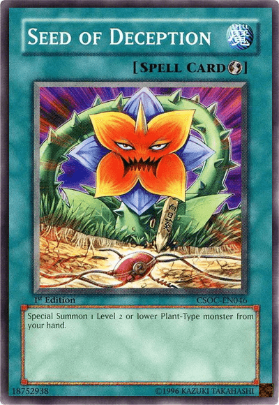 Seed of Deception [CSOC-EN046] Common - Josh's Cards