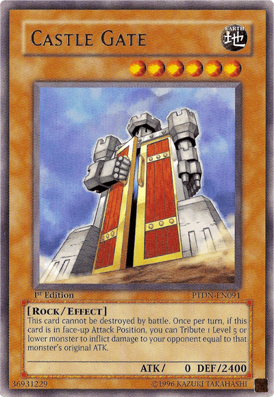 Castle Gate [PTDN-EN091] Rare - Josh's Cards