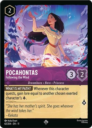 Pocahontas - Following the Wind (42/204) - Winterspell
