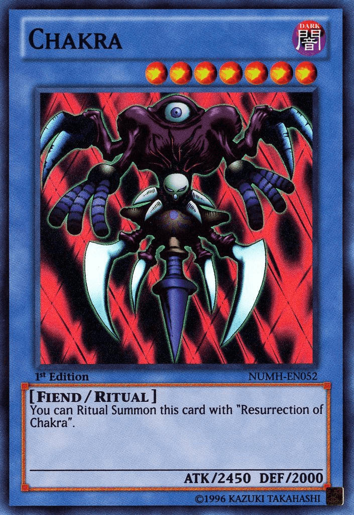 Chakra [NUMH-EN052] Super Rare - Josh's Cards