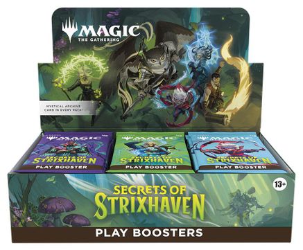 Magic: The Gathering: Secret of Strixhaven - Play Booster Display