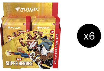 Magic: The Gathering: Marvel Super Heroes - Collector Booster Display Case