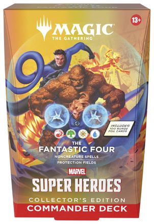 Magic: The Gathering: Marvel Super Heroes Commander Deck - The Fantastic Four (Collector's Edition)