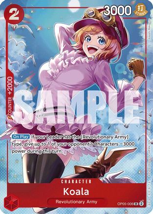 Koala - OP05-006 (OP05-006) - Extra Booster: One Piece Heroines Edition Foil