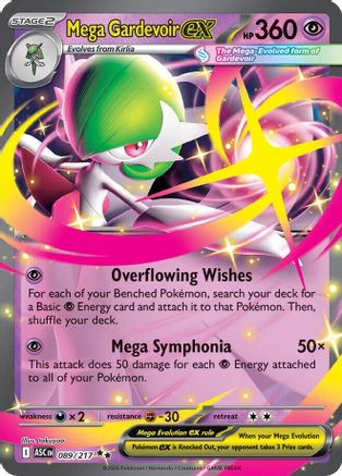 Mega Gardevoir ex 089 - ME Ascended Heroes Holofoil