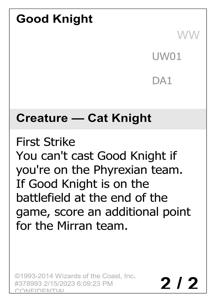 Good Knight [Unknown Event]