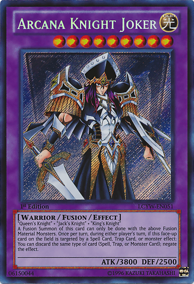 Arcana Knight Joker [LCYW-EN051] Secret Rare - Josh's Cards