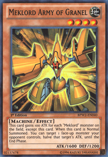 Meklord Army of Granel [BPW2-EN040] Super Rare - Josh's Cards