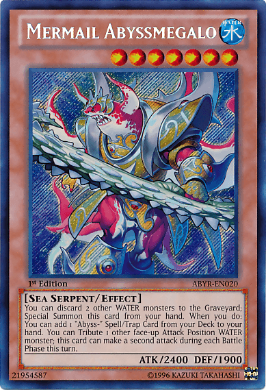 Mermail Abyssmegalo [ABYR-EN020] Secret Rare - Josh's Cards