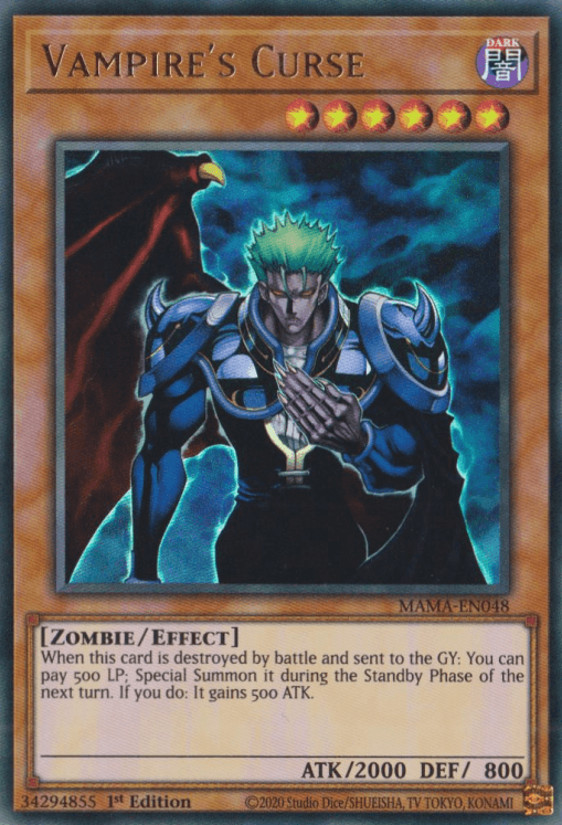 Vampire's Curse [MAMA-EN048] Ultra Rare - Josh's Cards