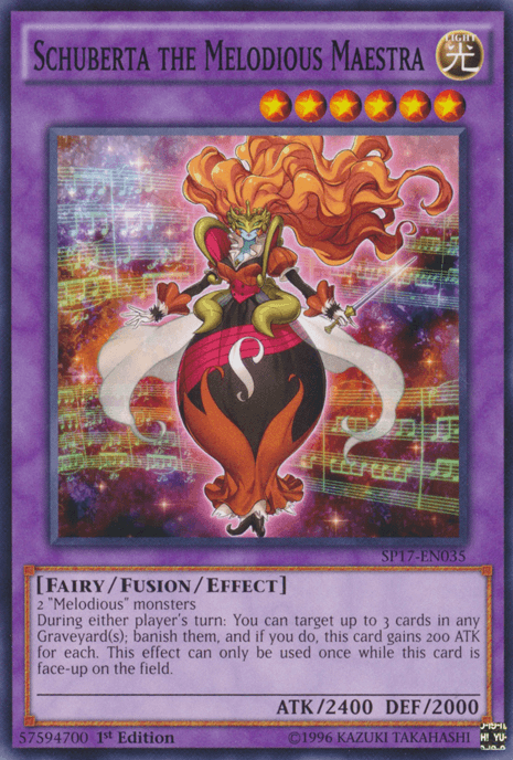 Schuberta the Melodious Maestra [SP17-EN035] Common - Josh's Cards