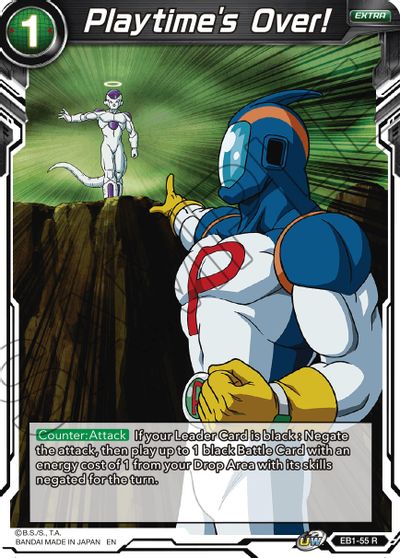 Playtime's Over! (EB1-055) [Battle Evolution Booster] Parallel Foil