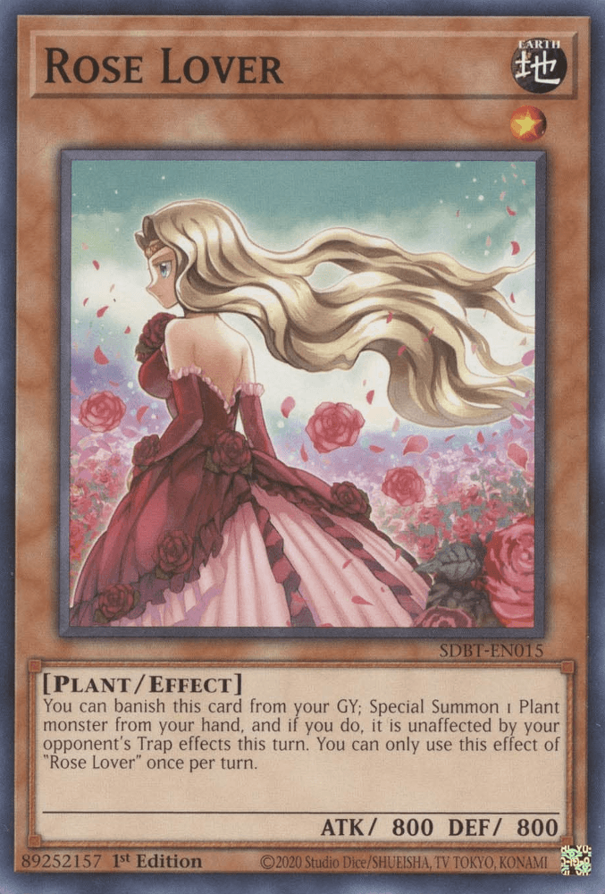 Rose Lover [SDBT-EN015] Common - Josh's Cards