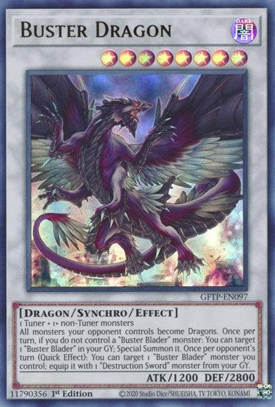 Buster Dragon [GFTP-EN097] Ultra Rare - Josh's Cards