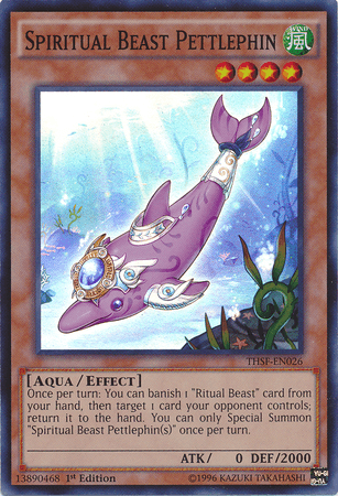 Spiritual Beast Pettlephin [THSF-EN026] Super Rare - Josh's Cards