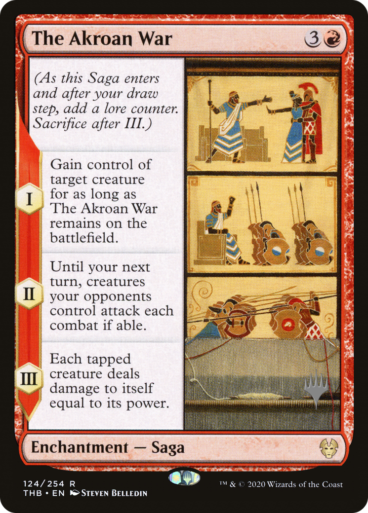 The Akroan War (PPTHB-124P) - Theros Beyond Death Promos Foil