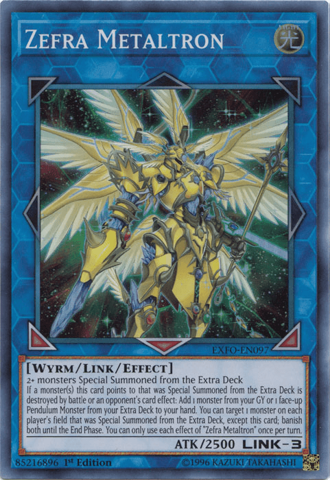 Zefra Metaltron [EXFO-EN097] Super Rare - Josh's Cards