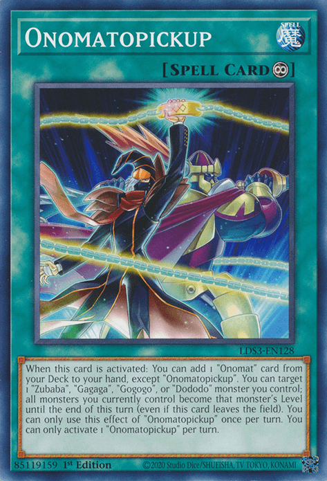 Onomatopickup [LDS3-EN128] Common - Josh's Cards
