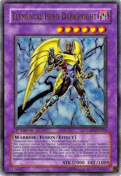 Elemental Hero Darkbright [TAEV-EN042] Ultra Rare - Josh's Cards
