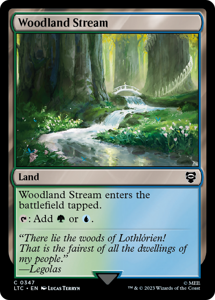 Woodland Stream (LTC-347) - Tales of Middle-earth Commander