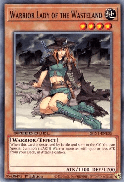Warrior Lady of the Wasteland [SGX1-ENE05] Common - Josh's Cards