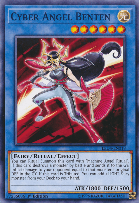 Cyber Angel Benten [LED4-EN018] Common - Josh's Cards