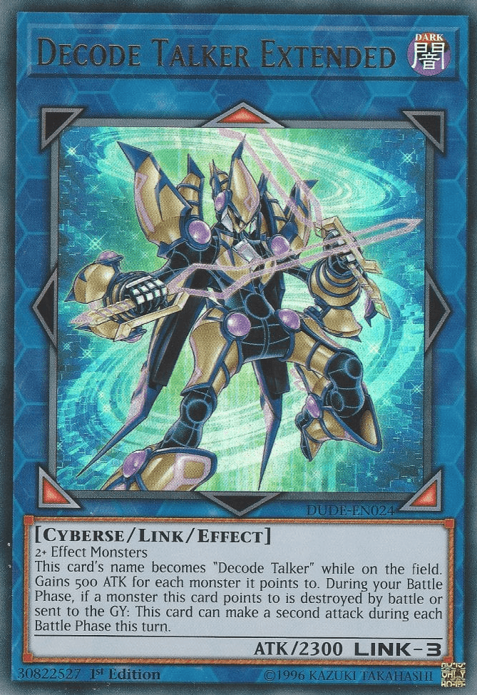Decode Talker Extended [DUDE-EN024] Ultra Rare - Josh's Cards