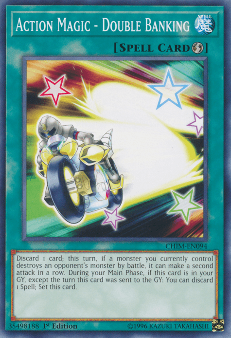 Action Magic - Double Banking [CHIM-EN094] Common - Josh's Cards