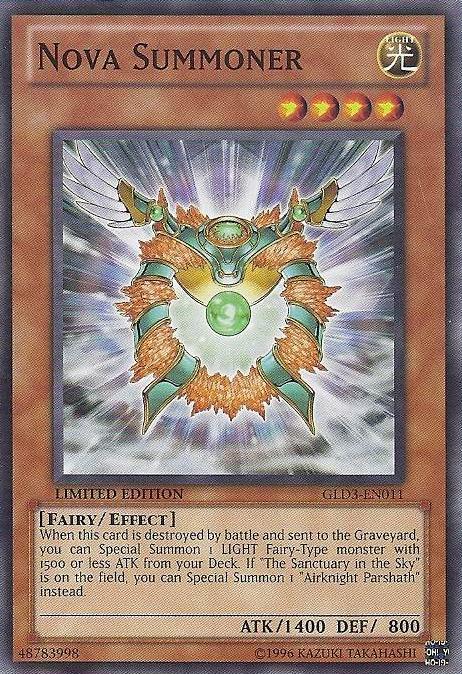 Nova Summoner [GLD3-EN011] Common - Josh's Cards