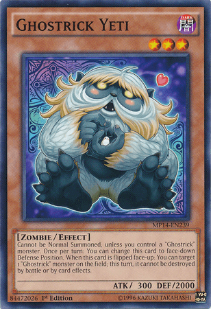 Ghostrick Yeti [MP14-EN239] Common - Josh's Cards