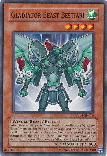 Gladiator Beast Bestiari [TU01-EN016] Common - Josh's Cards