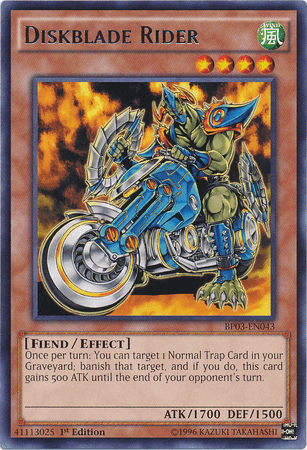 Diskblade Rider [BP03-EN043] Rare - Josh's Cards