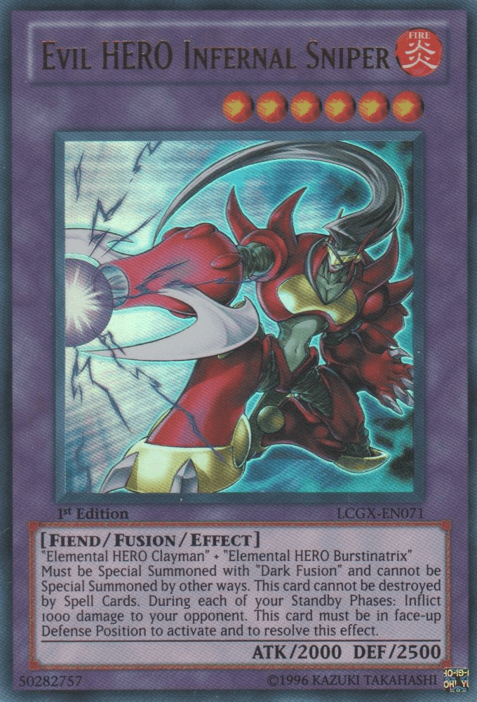 Evil HERO Infernal Sniper [LCGX-EN071] Ultra Rare - Josh's Cards