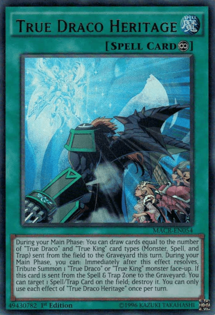 True Draco Heritage [MACR-EN054] Ultra Rare - Josh's Cards