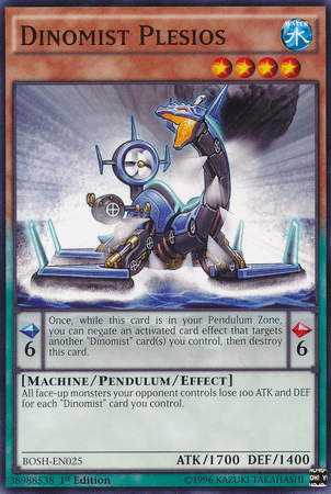 Dinomist Plesios [BOSH-EN025] Common - Josh's Cards