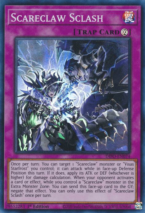 Scareclaw Sclash [DIFO-EN074] Super Rare - Josh's Cards