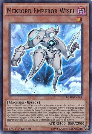 Meklord Emperor Wisel [LC5D-EN168] Super Rare - Josh's Cards