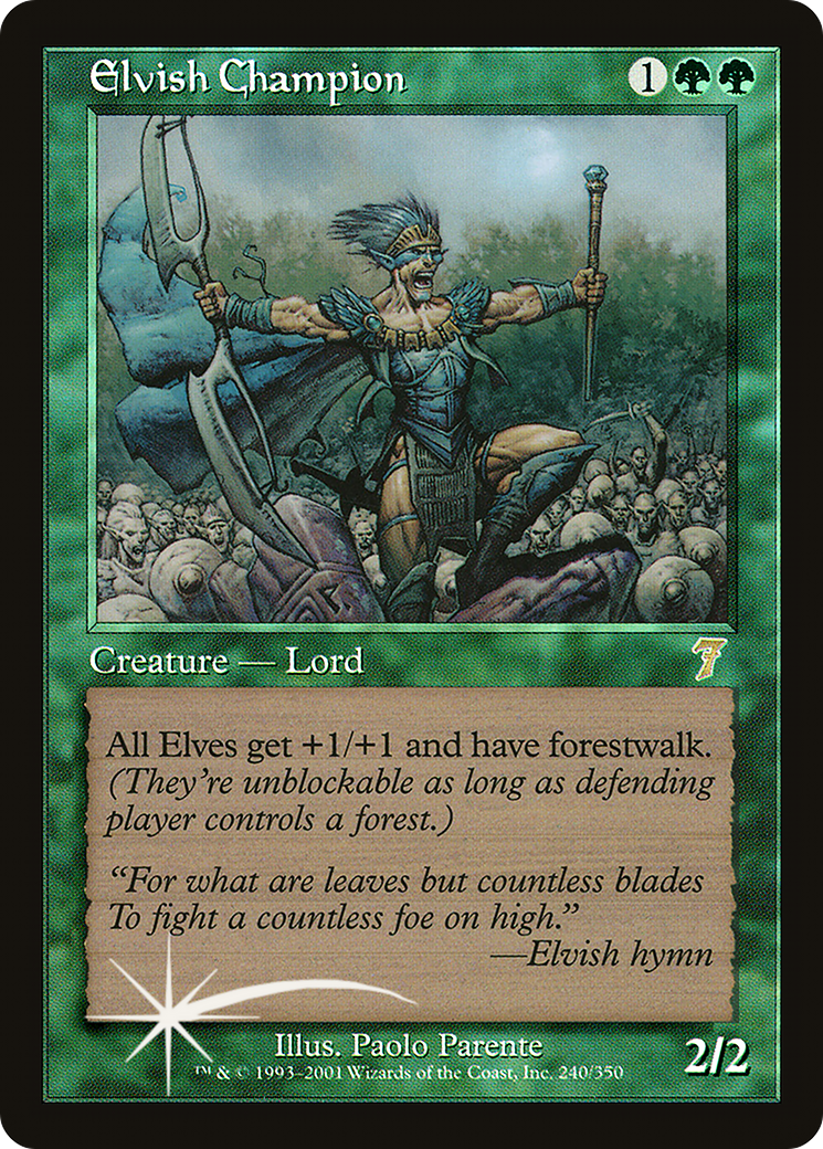 Elvish Champion [Seventh Edition] Foil