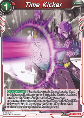 Time Kicker (TB1-024) [The Tournament of Power] Parallel Foil