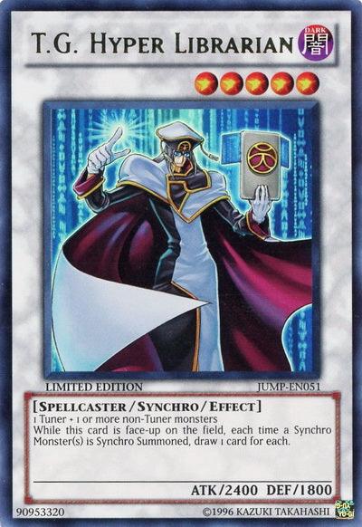 T.G. Hyper Librarian [JUMP-EN051] Ultra Rare - Josh's Cards